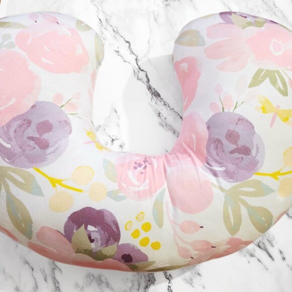 Babe Luxe Feeding & Infant Support U-Shaped Pillow Cushion 21"x17" NEW - Picture 3 of 6